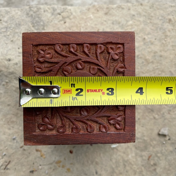 Vintage wooden tea box - Picture 6 of 6